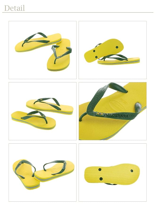 havaianasスリッパサンダルメンズ41-42ブラジル限定デザイン新品未使用 havaianas サンダル (ハワイアナス) / Brasil Logo ラバービーチ